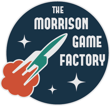 The Morrison Game Factory Enamel Pin - PREORDER