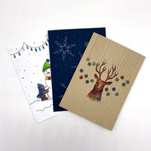 Load image into Gallery viewer, Puzzle Holiday Cards (Set of 3)
